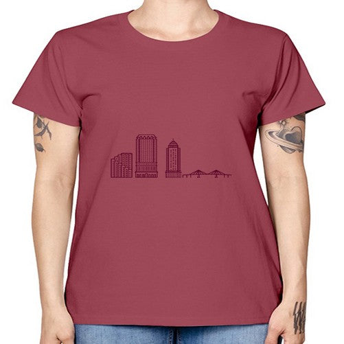 TampaFL 1945# - cities -  Missy T-Shirt