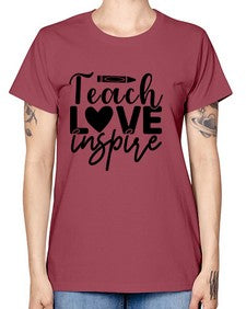 Teach love inspire 1442# - teacher -  Missy T-Shirt