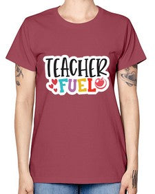 Teacher Fuel 1448# - teacher -  Missy T-Shirt