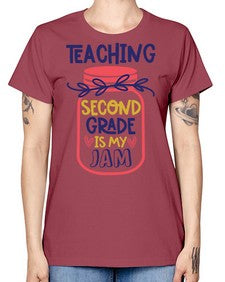 Teaching Second Grade 936# - second grade -  Missy T-Shirt