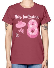 Th birthday ballet dancer ballerina 46# - ballet -  Missy T-Shirt