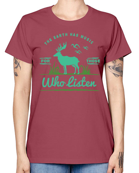 The Earth Has Music 15# - nature -  Missy T-Shirt