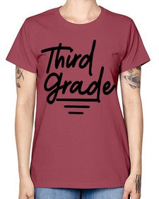 Third Grade 947# - third grade -  Missy T-Shirt