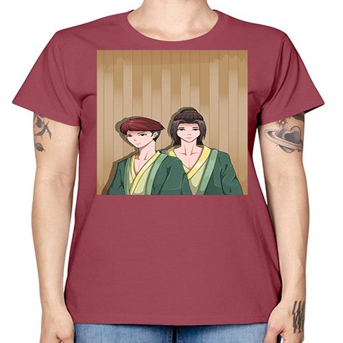 Two man in a hot spring 18# - anime -  Missy T-Shirt