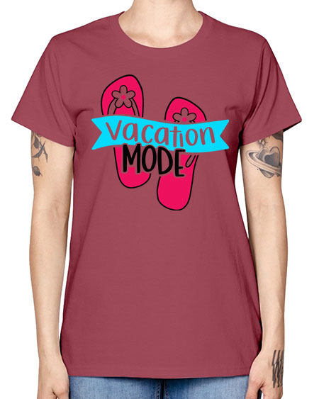 Vacation Mode Style 8# - summer -  Missy T-Shirt
