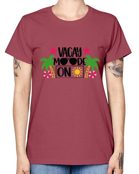 Vacay Moode On Style 7# - summer -  Missy T-Shirt