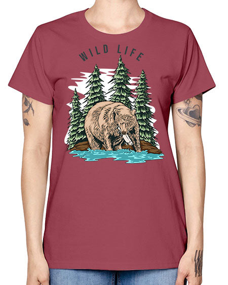 Wild Life 1# - nature -  Missy T-Shirt