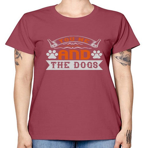 You Me and the Dogs Style 138# - dogs -  Missy T-Shirt
