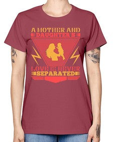 a mother and daughters love is never separated 26# - parents day -  Missy T-Shirt
