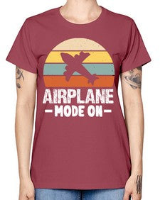 airplane mode on  4# - airplane -  Missy T-Shirt