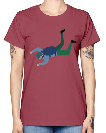 all in one 01# - parachute -  Missy T-Shirt