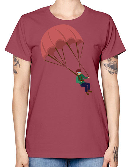 all in one 07# - parachute -  Missy T-Shirt