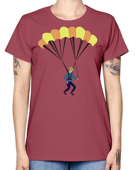 all in one 08# - parachute -  Missy T-Shirt