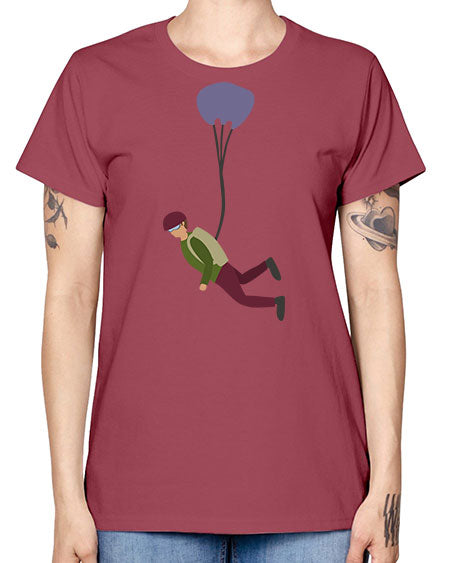 all in one 09# - parachute -  Missy T-Shirt