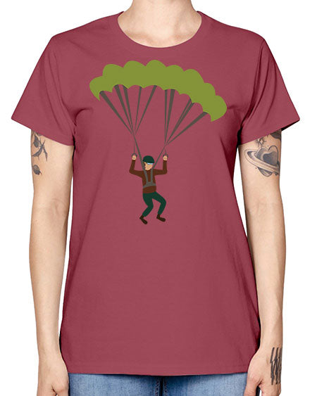 all in one 11# - parachute -  Missy T-Shirt
