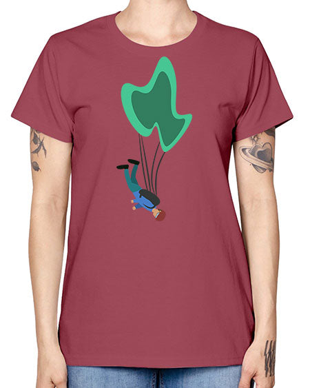 all in one 12# - parachute -  Missy T-Shirt