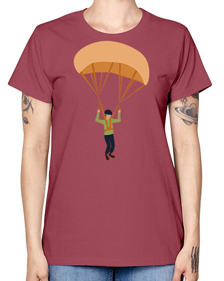 all in one 13# - parachute -  Missy T-Shirt