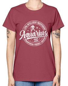aquarius 77# - aquarius -  Missy T-Shirt