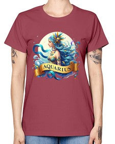 aquarius 84# - aquarius -  Missy T-Shirt