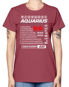 aquarius 85# - aquarius -  Missy T-Shirt