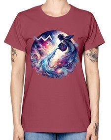 aquarius 89# - aquarius -  Missy T-Shirt