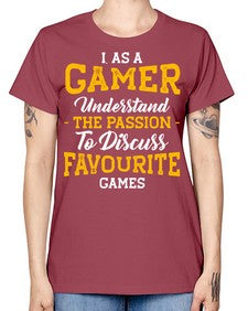 as a gamer understan the passion 61# - video games -  Missy T-Shirt