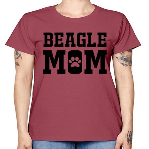 beagle mom 54# - dogs -  Missy T-Shirt