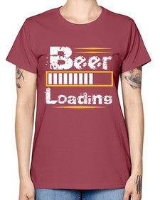beer loading 654# - beer -  Missy T-Shirt