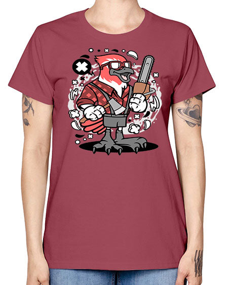 bird lumberjack 17# - birds -  Missy T-Shirt