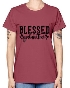 blessed godmother 103# - god parent -  Missy T-Shirt