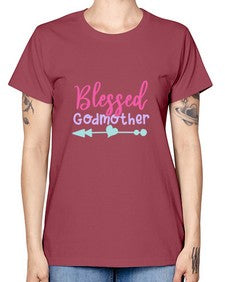 blessed godmother 104# - god parent -  Missy T-Shirt