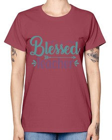 blessed teacher 631# - teacher -  Missy T-Shirt