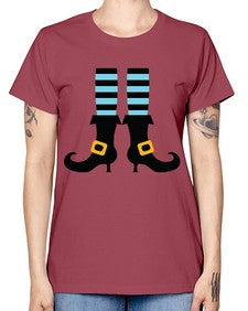 bluewitchlegs 47# - witch -  Missy T-Shirt