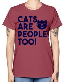 cats are people too - cats -  Missy T-Shirt