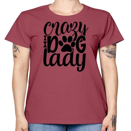 crazy dog lady Style 122# - dogs -  Missy T-Shirt