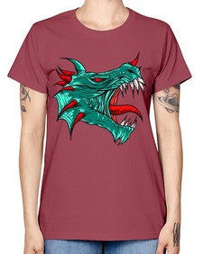 dragon 174# - dragon -  Missy T-Shirt