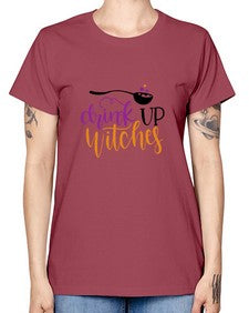 drink up witches 37# - witch -  Missy T-Shirt