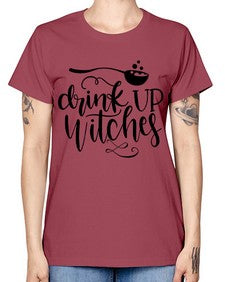 drink up witches 38# - witch -  Missy T-Shirt