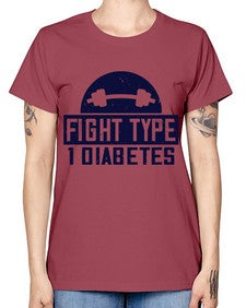 fight type diabetes Style 37# - diabetes -  Missy T-Shirt