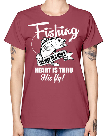 fishing 24# - shark-fish -  Missy T-Shirt