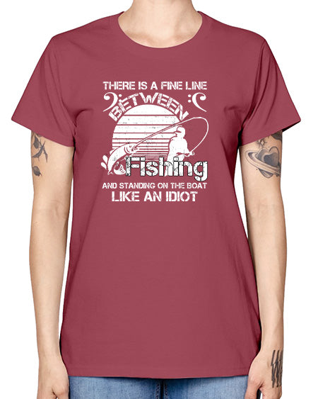 fishing 31# - shark-fish -  Missy T-Shirt