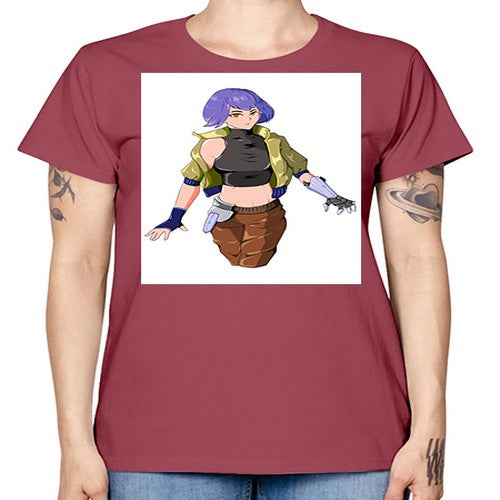 girl with gauntlet169# - anime -  Missy T-Shirt
