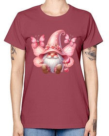 gnome with butterfly 02# - gnome -  Missy T-Shirt