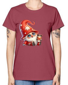gnome with butterfly 04# - gnome -  Missy T-Shirt