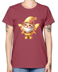 gnome with butterfly 05# - gnome -  Missy T-Shirt