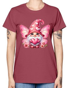 gnome with butterfly 08# - gnome -  Missy T-Shirt