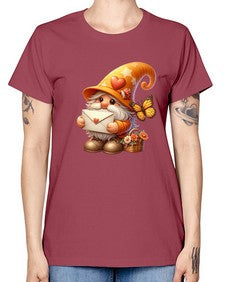 gnome with butterfly 09# - gnome -  Missy T-Shirt