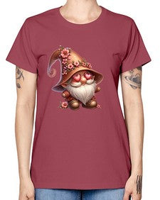 gnome with butterfly 15# - gnome -  Missy T-Shirt