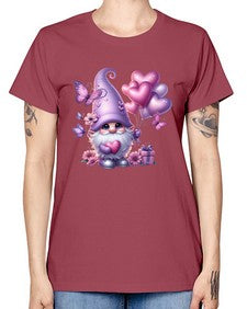 gnome with butterfly 19# - gnome -  Missy T-Shirt