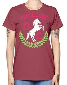 horse love Style 50# - horse -  Missy T-Shirt